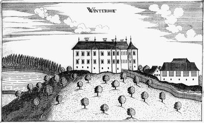 Schloss Winterhof in Stögerdorf by Georg Matthaus Vischer